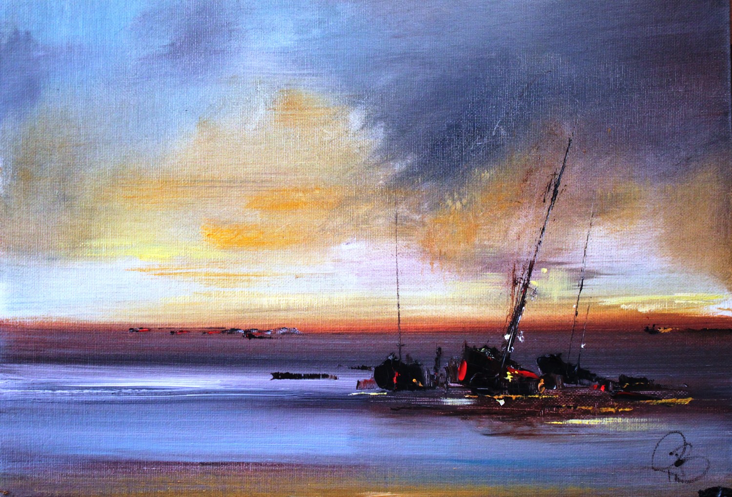 'The Gloaming II' by artist Rosanne Barr